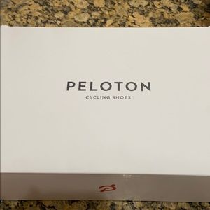Peloton cycling shoes with cleats